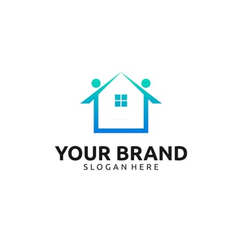 PEOPLE HOUSE LOGO DESIGN vector