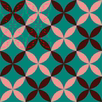 Classic seamless design for decorating wrapping paper, wallpaper, fabrics, backdrops and more. vector