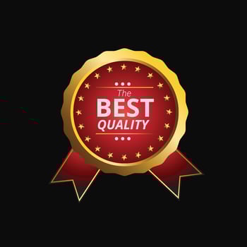 gold medal badge illustration design vector. vector