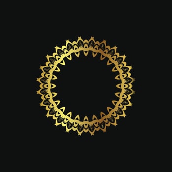 luxury vintage frame for logo, wedding, layout, banner, card vector