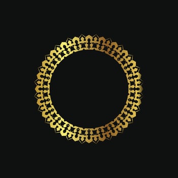 luxury vintage frame for logo, wedding, layout, banner, card vector