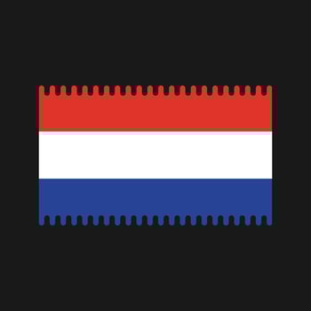 Netherlands Flag Vector. National Flag vector