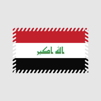 Iraq Flag Vector. National Flag vector