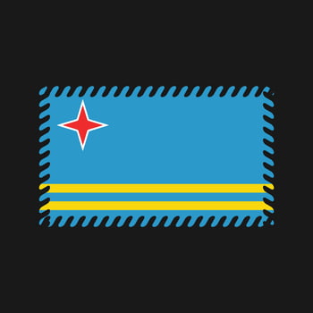 Aruba Flag Vector. National Flag vector