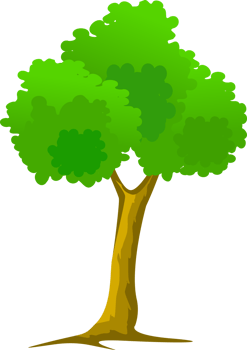 cartoon tree, green tree png