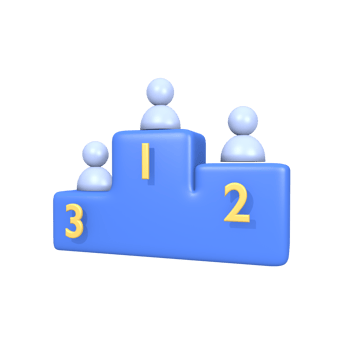 people ranking business 3d icon png