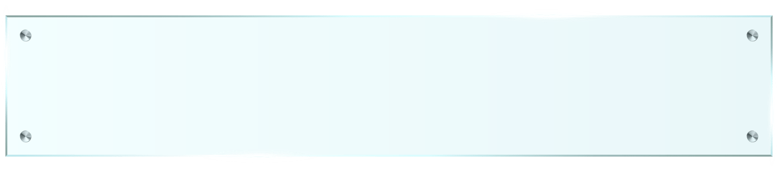 Transparent glass plate clip art png