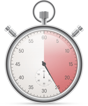 Vintage stopwatch vector illustration isolated on white background png