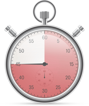 Vintage stopwatch vector illustration isolated on white background png