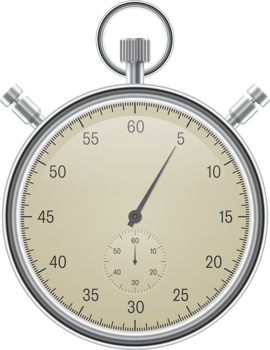 Vintage stopwatch vector illustration isolated on white background png