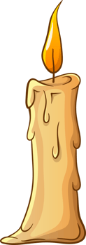 Candle clipart design illustration png