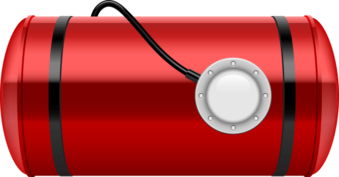 Car gas tank clipart design illustration png