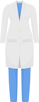 Medical clothing clipart design illustration png