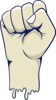 Fist clipart design illustration png