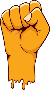 Fist clipart design illustration png