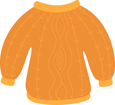 Clothing. Knitted sweater png