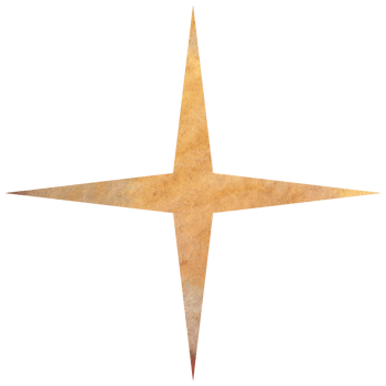 Beautiful watercolor star. Transparent png clipart