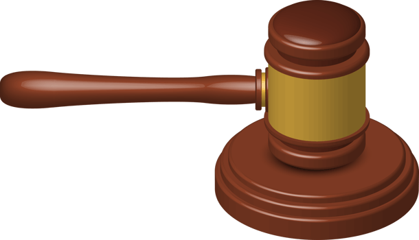Judge hammer clipart design illustration png