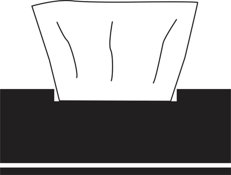 napkins icon. paper napkin symbol. paper napkin sign. vector