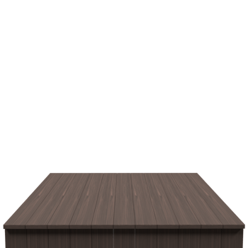 beautiful wood board 3d render for design png