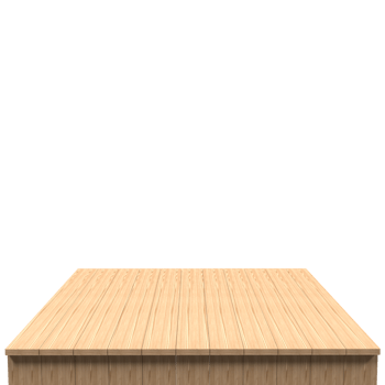 beautiful wood board 3d render for design png