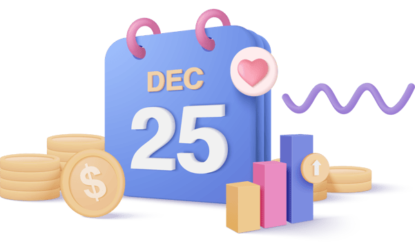 3d calendar marked date for successful new idea. Excellent business event date. under creative solution concept in 3D render on background. 3d goal for bank, finance, investment, money png