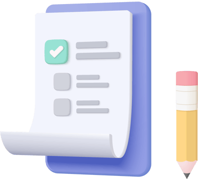 White clipboard task management todo check list, efficient work on project plan, fast progress, level up concept, assignment and exam, productivity solution icon. 3d clipboard render png
