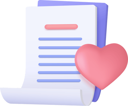 3d bookmark or favorite icon concept. 3d white clipboard task management todo check list. Reading mark symbol on website. love content for note book. 3d render isolated on background png