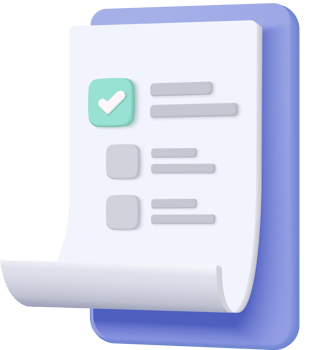 White clipboard task management todo check list, efficient work on project plan, fast progress, level up concept, assignment and exam, productivity solution icon. 3d clipboard render png