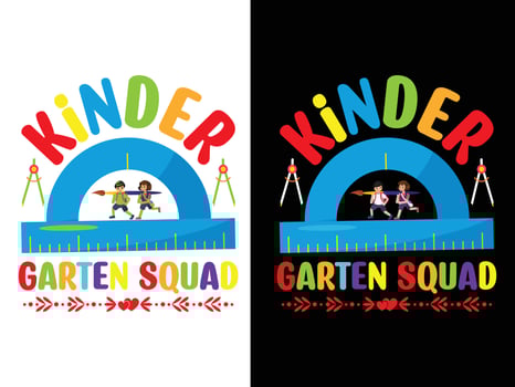 Back to school vector for print on demand