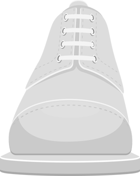 Leather shoes clipart design illustration png