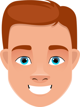 Man face expression clipart design illustration png