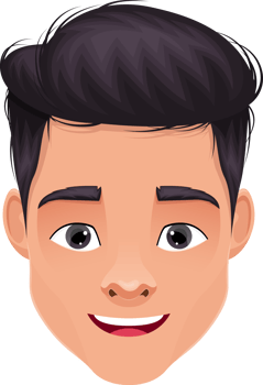 Man face clipart design illustration png