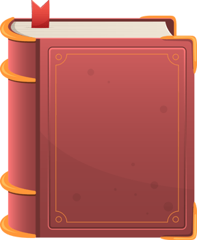 Old book clipart design illustration png