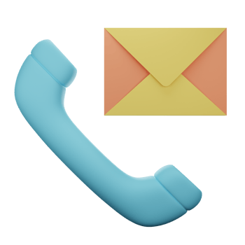 message call 3d icon illustration png