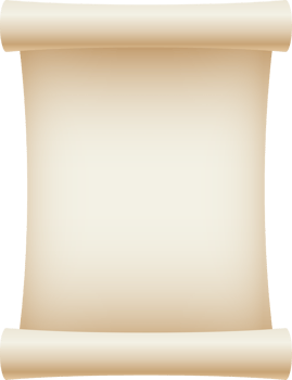 Paper scroll clipart design illustration png