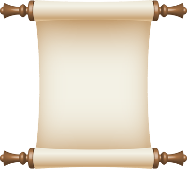 Paper scroll clipart design illustration png