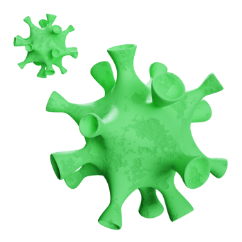 coronavirus 3d icon illustration png