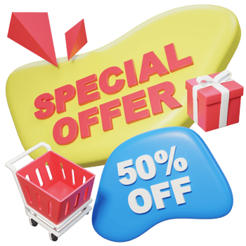 Special Offer 3D Illustration png