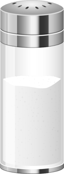 Salt and pepper clipart design illustration png