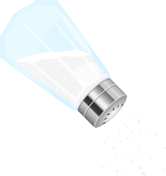 Salt shaker clipart design illustration png
