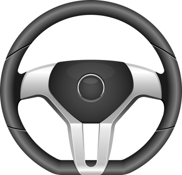 Steering wheel clipart design illustration png