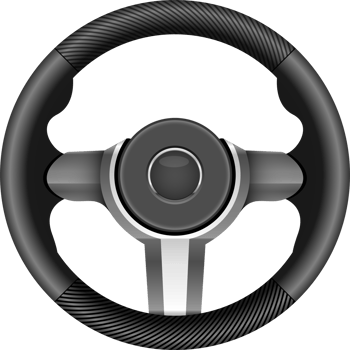 Steering wheel clipart design illustration png