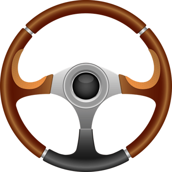 Steering wheel clipart design illustration png