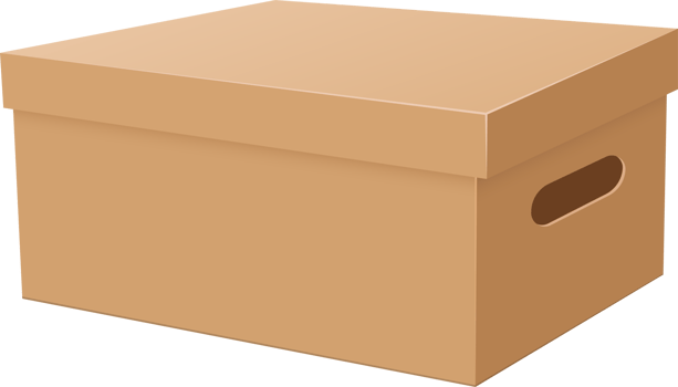 Storage box clipart design illustration png
