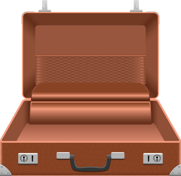 Suitcase clipart design illustration png