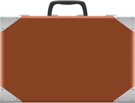 Suitcase clipart design illustration png