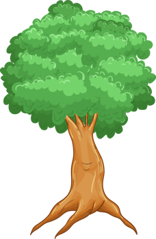 Tree clipart design illustration png
