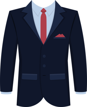 Tuxedo clipart design illustration png
