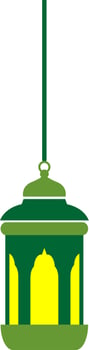 Islamic Lantern Collection vector